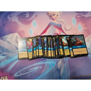 25 Random Lorcana C/UC Lot Sapphire Set 1-5